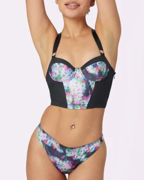 Sheer Radiance Corset | Glow Satin (Technobloom) Sheer Radiance Corset | Glow Satin (Technobloom)