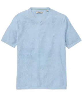 Textured V-Neck Pullover Textured V-Neck Pullover