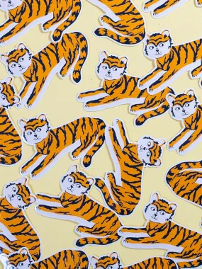 Tiger Sticker Tiger Sticker