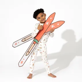 Vintage Holiday Bamboo Kids Pajamas Vintage Holiday Bamboo Kids Pajamas