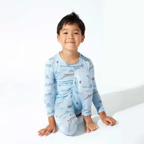 Winter Train Bamboo Kids Pajamas Winter Train Bamboo Kids Pajamas