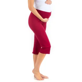 Women's Capri Maternity Leggings Women's Capri Maternity Leggings