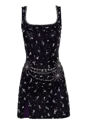 Wren Embellished Mini Dress - Jelly Wren Embellished Mini Dress - Jelly